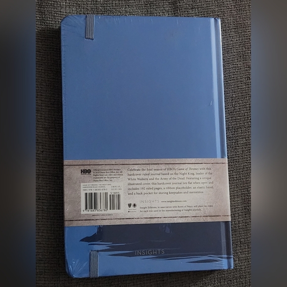 Game of Thrones: The Night King Hardcover Ruled Journal - Picture 2 of 2